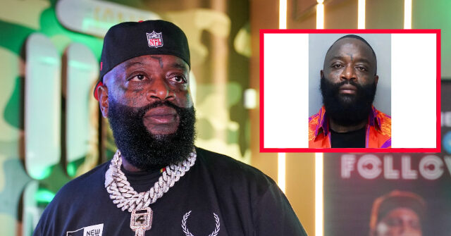 Video: Rapper Rick Ross, Nominated for a Grammy, Taken into Custody on Domestic Violence Charges