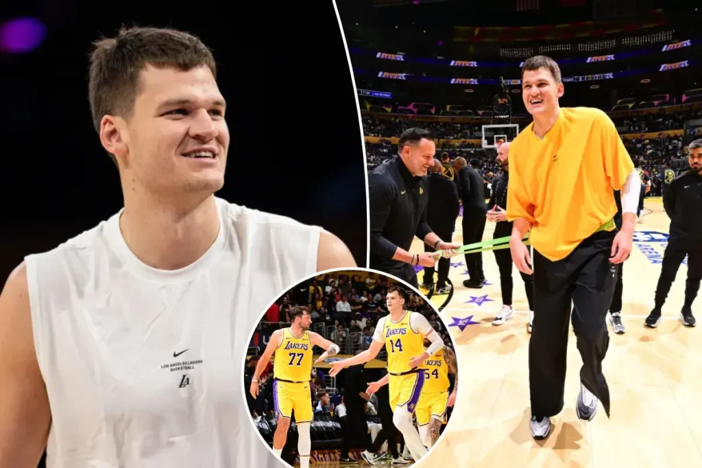 Walker Kessler anticipates nerves before his first game against the Lakers