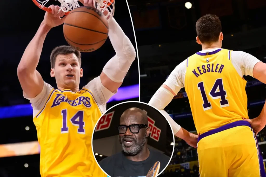 Walker Kessler's memorable first game with the Lakers leads to a funny nickname from Shaq