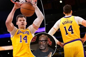 Walker Kessler's memorable first game with the Lakers leads to a funny nickname from Shaq