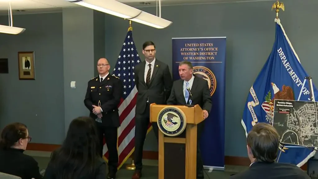 Washington state man charged with trying to broadcast a school shooting in Canada