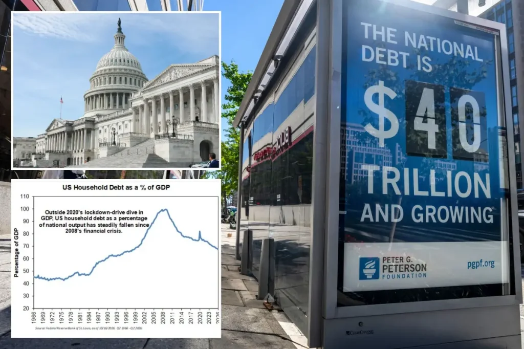Ways to stop being anxious about the $40 trillion debt held by the US government