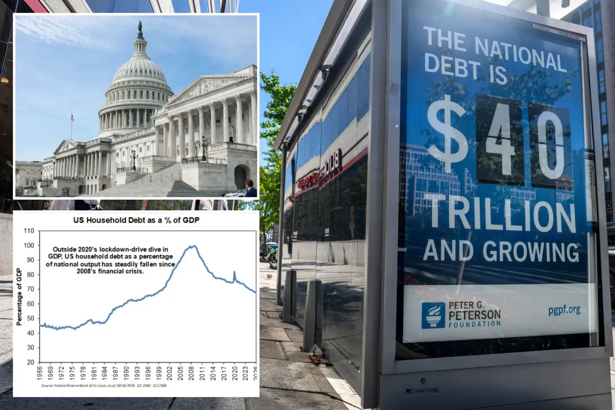 Ways to stop being anxious about the $40 trillion debt held by the US government