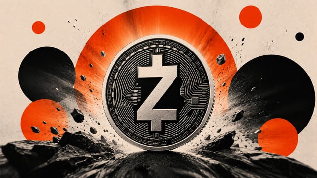 What is the direction of Zcash's price at this moment?