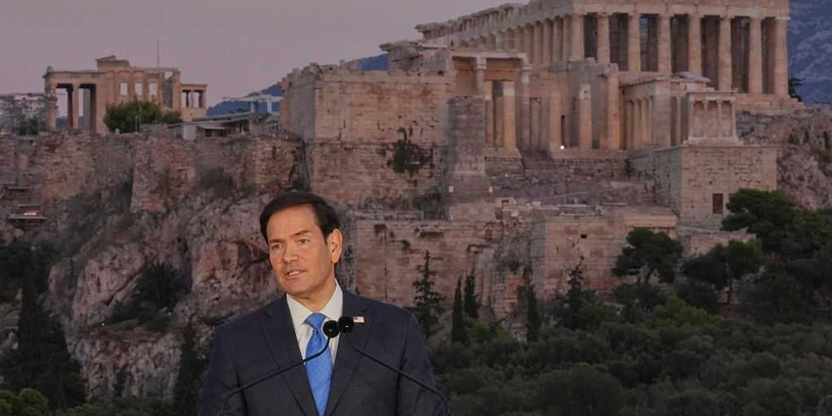 What Rubio didn't include in his Athens speech