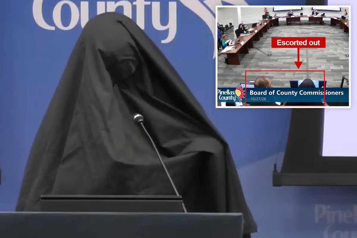 Woman in burka removed from county meeting after playing Islamic call to prayer