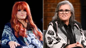 Wynonna Judd distances herself from supporting Trump following comments from Rosie O'Donnell.