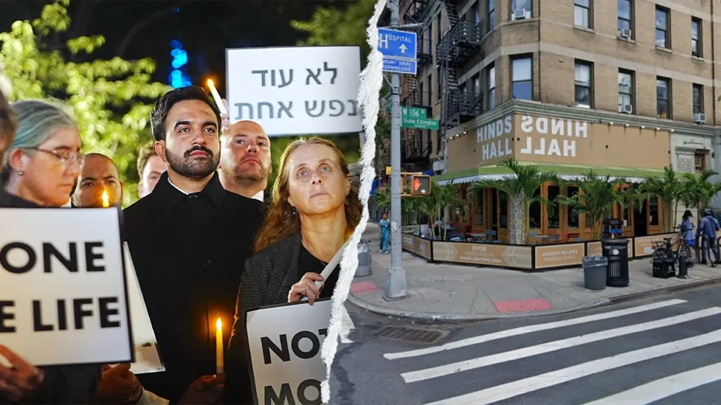 Zohran Mamdani visits Ayat Hinds Hall restaurant during antisemitism debate